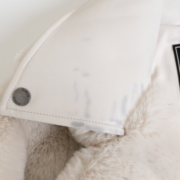 Guess Faux Fur Biker Jacket Frida ASO The Recruit Laura Haddock Screen Worn - Picture 6 of 15